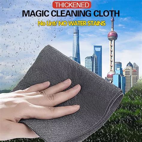 Gelatinized magical cleaning cloth